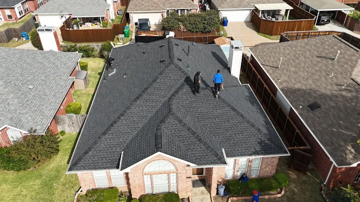 Commercial Roofing work in progress on a Alondra Park property